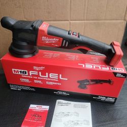 MILWAUKEE M18 FUEL 18V LITHIUM-ION BRUSHLESS CORDLESS 15 DA  MM RANDOM ORBITAL POLISHER ( TOOL ONLY ) 