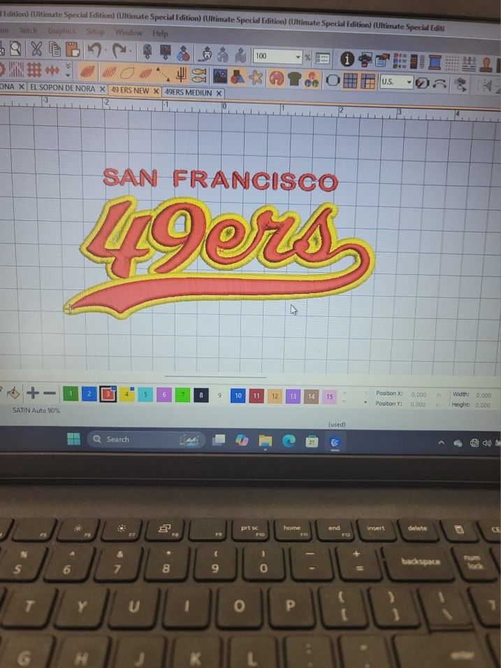 Laptops con Programa Wilcom Embroidery