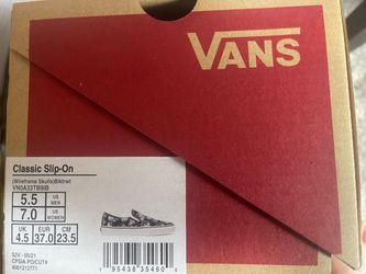Vans wireframe skull