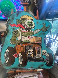 RAT FINK WALL ART MIRROR