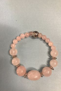 Rose quartz bracelet