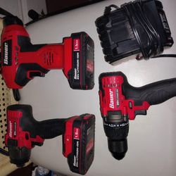 Bauer Drill Set With Air Pump