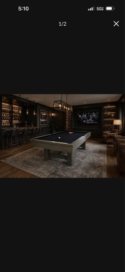 8’ Pool Table - Free Pro Delivery & Setup - You Choose Nee Felt Color