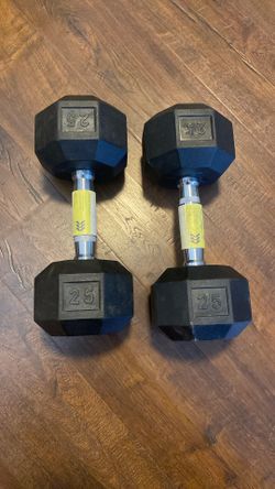 25lbs Dumbells