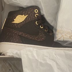 NEW NIKE Air Jordan 1 Retro OG Pinnacle High Croc SIZE 11 Baroque Brown NIB