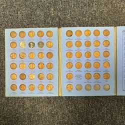 COMPLETE 1941 to 1960 Lincoln Cent Set -- 55 TOTAL COINS AT LOW COST!