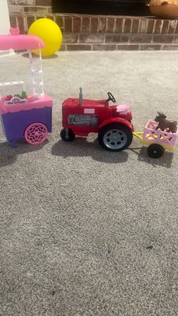 Barbie Truck And Ice Cream Stand 