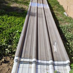 Galvanized  Panels 20feet By 3feet.