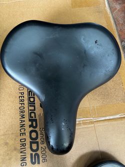 Black Bicycle Saddle Seat
