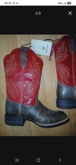 New womens ariat cowboy boots botas vaqueras size 7.5