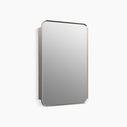 Kohler K-35570 Verdera 22" X 34" Framed Single Door Medicine Cabinet Brushed Nickel Bathroom Storage Medicine Cabinets