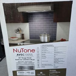 Nutone CAPTUR 30" Stainless Steel Range Hood $120 Ea. Brand New (Price Is Firm)
