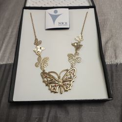 Butterfly necklace 