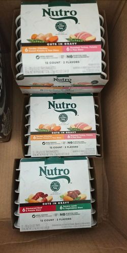 Nutro Cuts in Gravy Wet Dog Food Multipacks