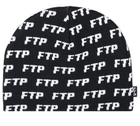 FTP Allover Logo Beanie (Black) Confirmed Order. 