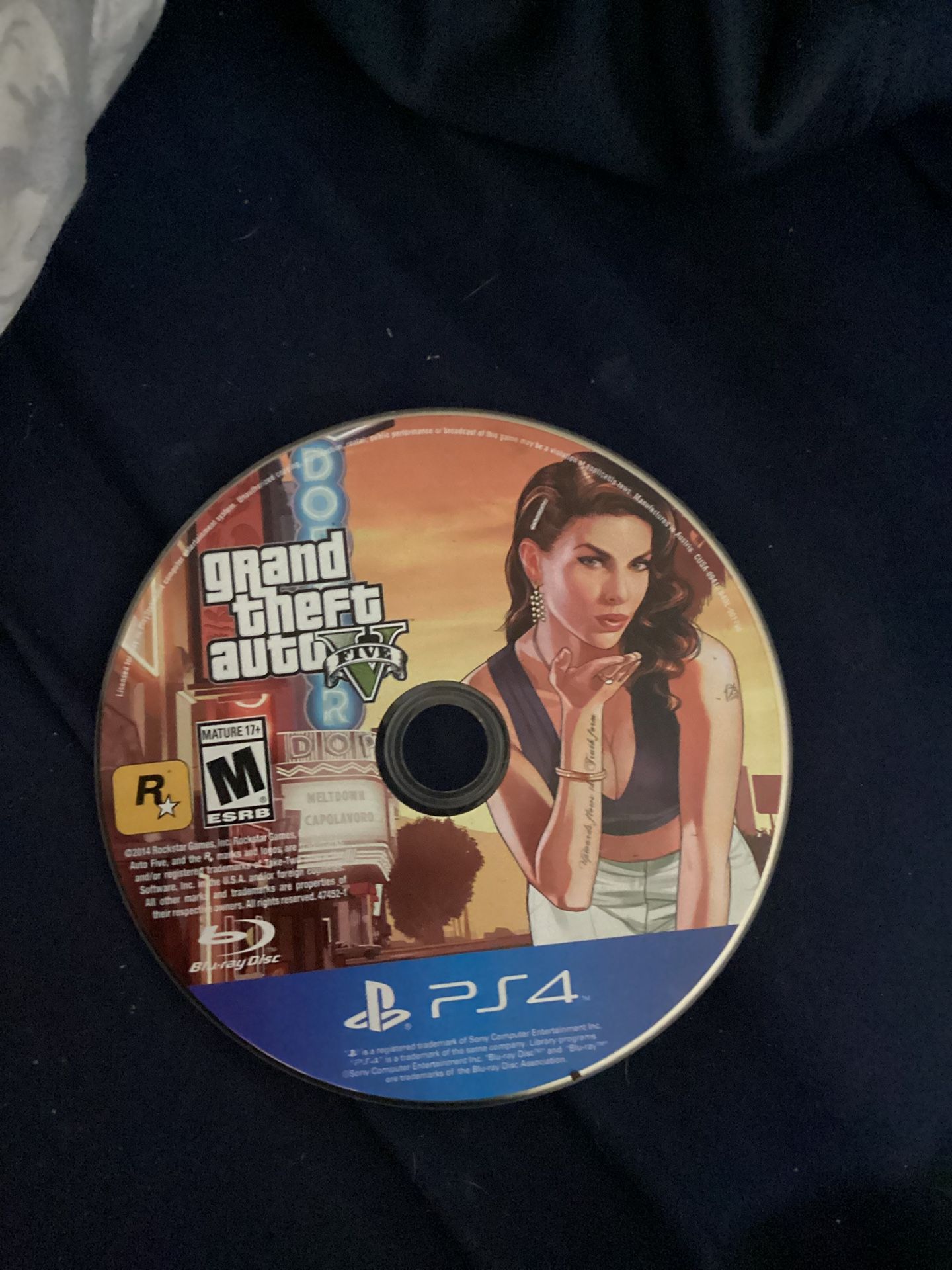 Gta5 Disc For PS4
