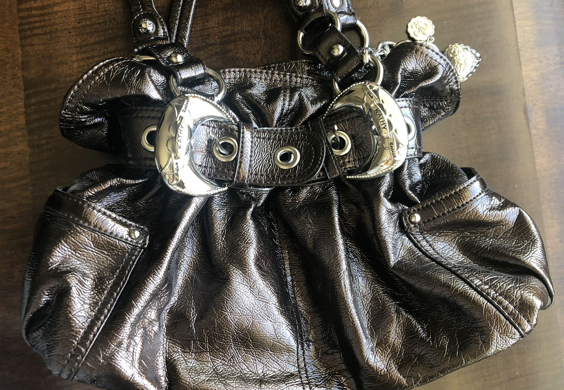 PURSE KATHY VAN ZEELAND BROWN PURSE