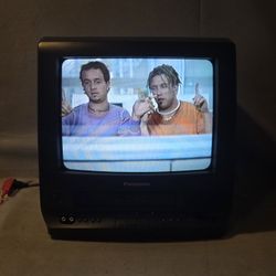 Panasonic 13" CRT VCR Combo TV Works Great!