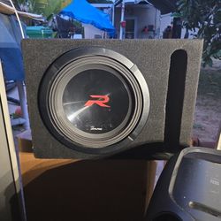12" Alpine Sub.
