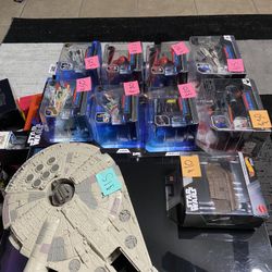 Star Wars starships Micro galaxy Vehicles