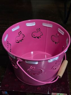Pink Easter bucket new