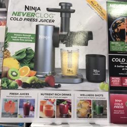 Ninja Never clog Cold Press Juicer 