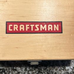 Craftsman Router Bit Set 10 Piece 1/4 Inch Shake With/Woodcase