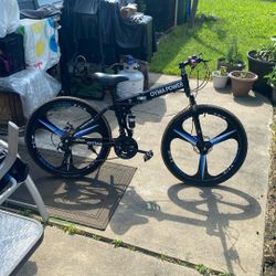Oymapower Mountain Folding Bike 