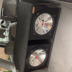 2 15” Subs 