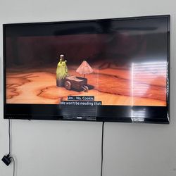 50” Sanyo TV + Roku Streaming Device