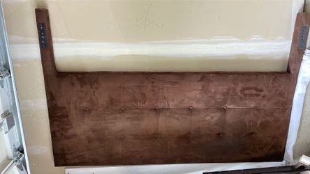 King Ultra suede headboard