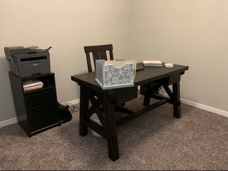 Solid Wood Writing Desk