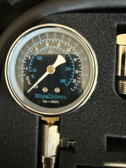 Blue driver compression test kit
