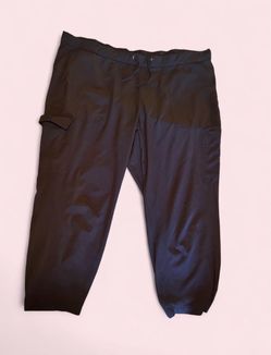 Black Cargo Jogger Pants