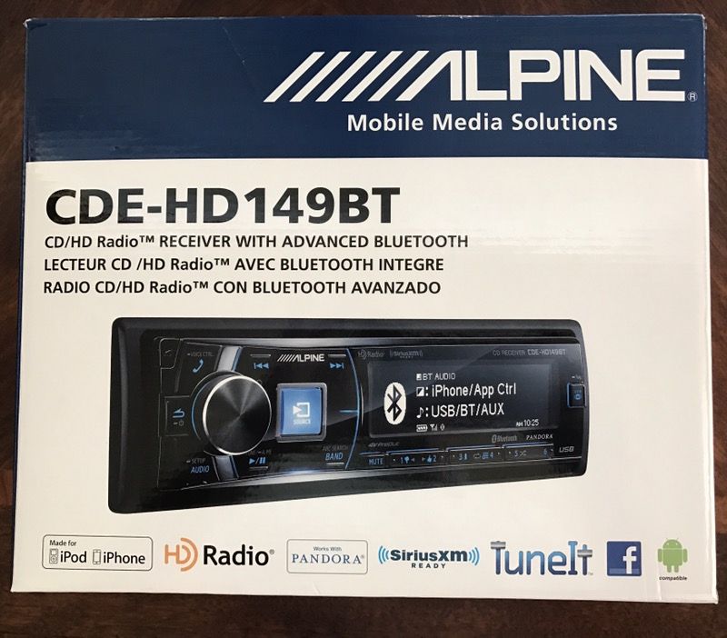 Alpine CDE-HD149BT