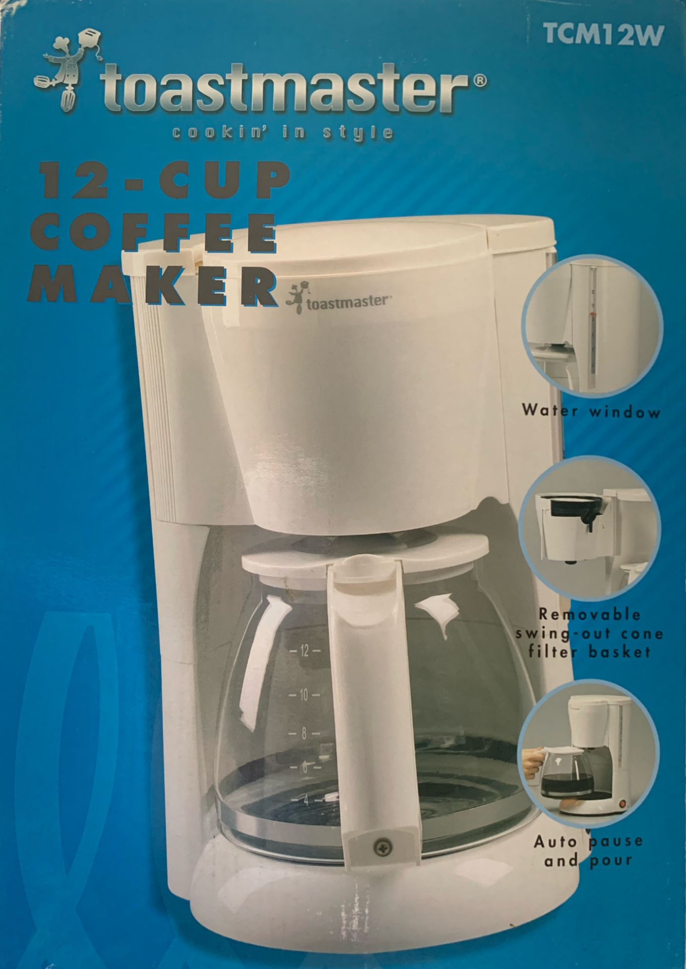 Brand New In Box - Toastmaster 12-Cup Coffee Maker