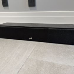 Polk Audio Signature S35 Center Channel Speaker - Black Walnut