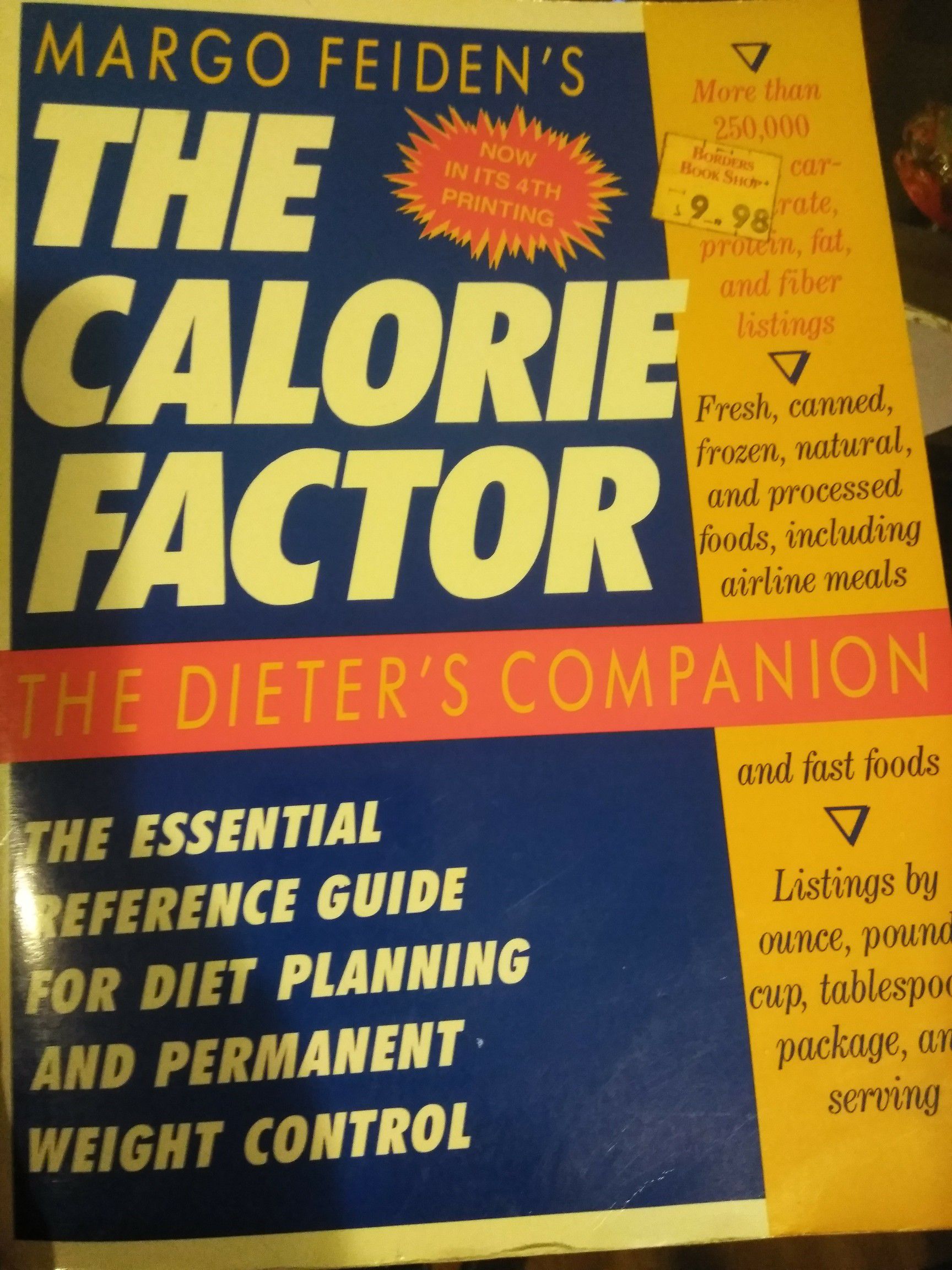 Calorie factor book
