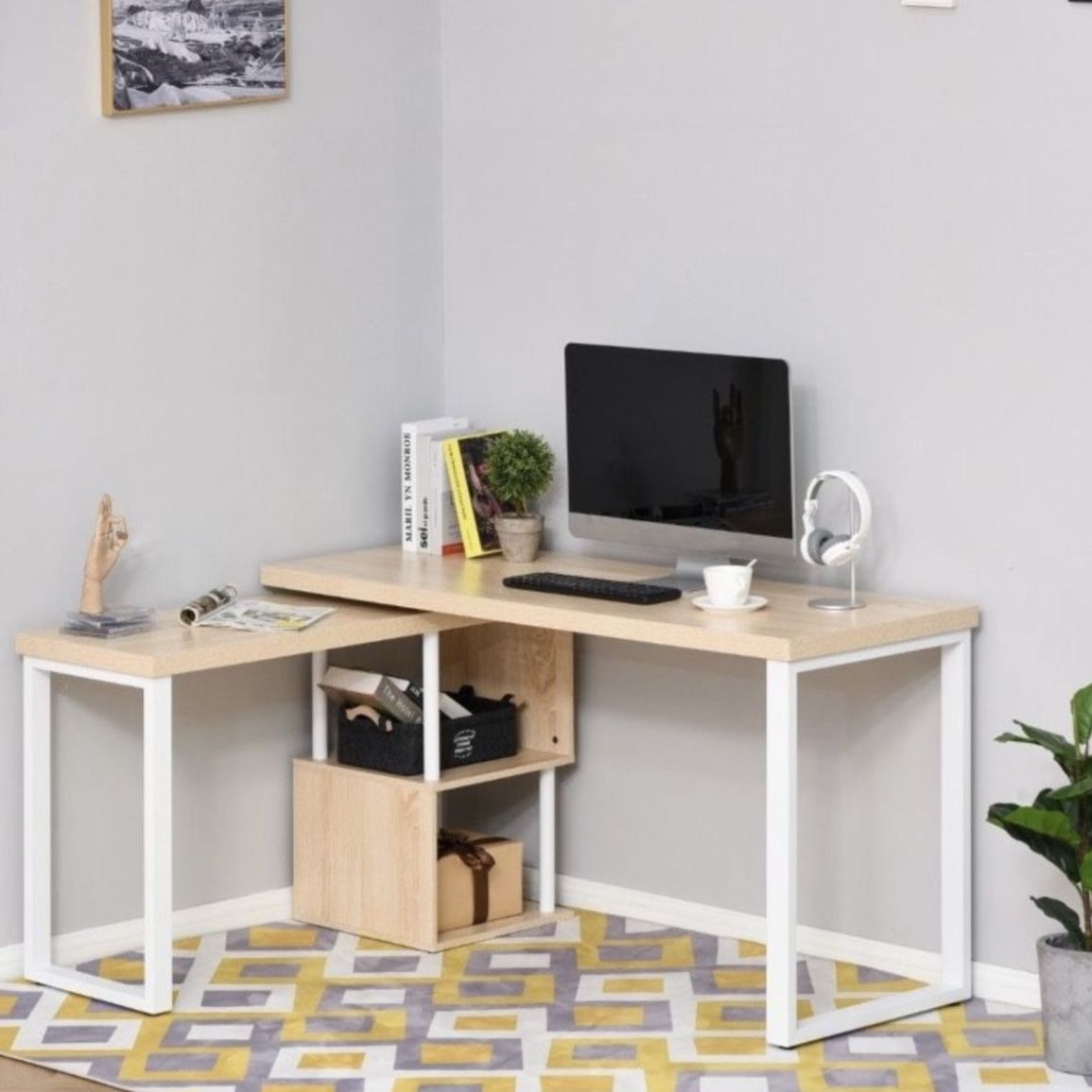DESK - Student Desk Corner Office Desk
