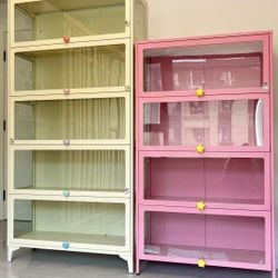 Furniture cabinets made of solid wood