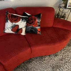 Three piece sectional, durable, Clean Sleek, And Fits Through Most Doors