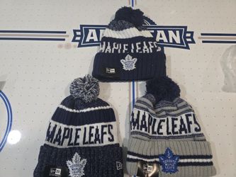 3 Toronto MAPLE LEAF ..-NEW ERA BEANIES...