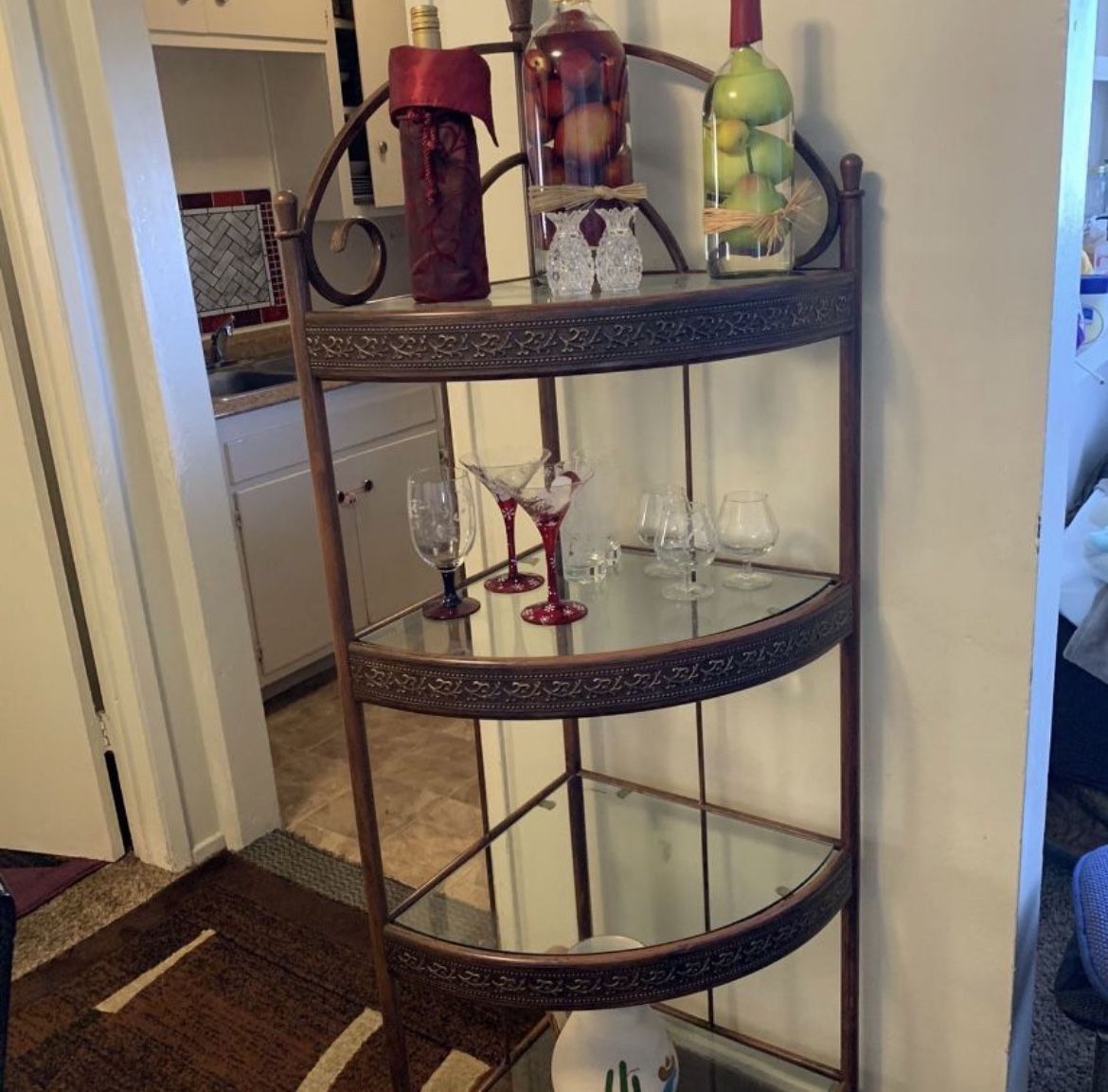 Glass Display Rack