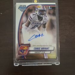 2024 Bowman Chrome Cobee Bryant Auto