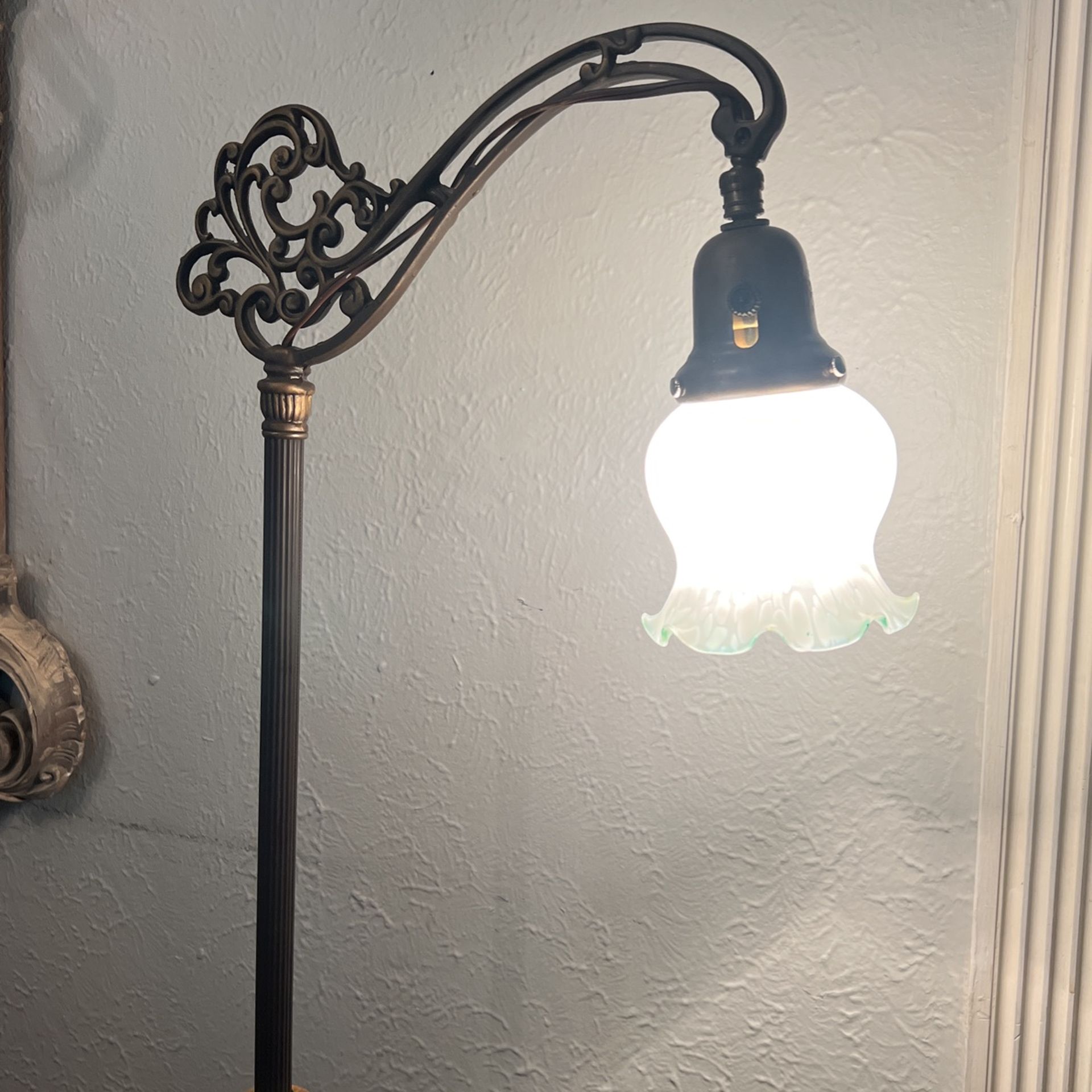 Antique floor lamp