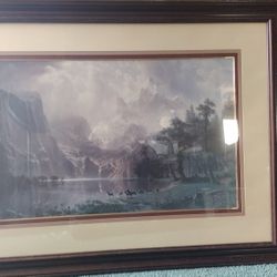 Large Framed Print  (  Approximately 52x37 )