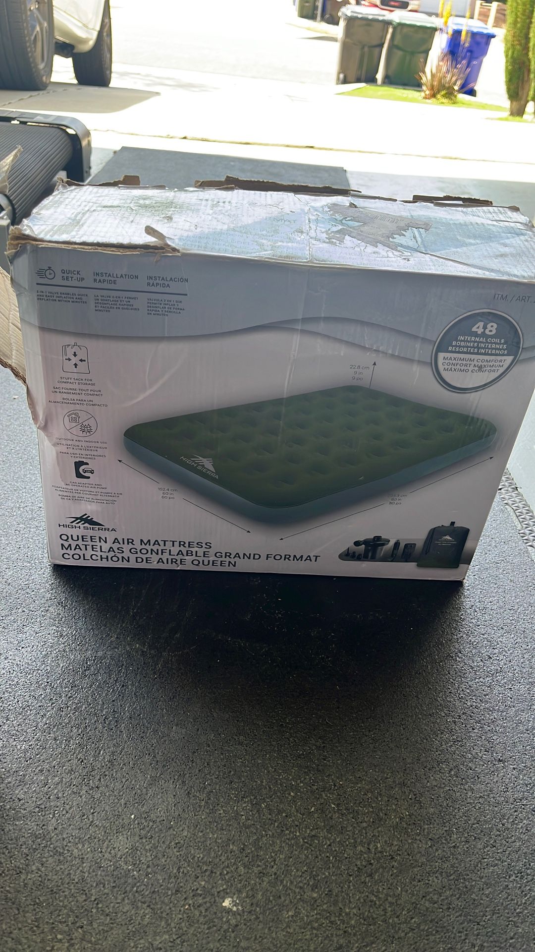 Air Mattress Only No Attachments(Santa Clarita)