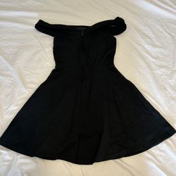 lulus black mini dress