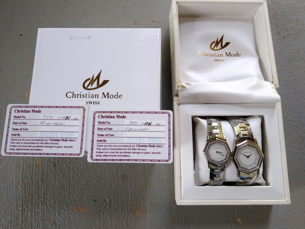 Christian Mode His And Hers Luxury Watches