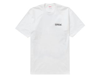 Supreme FW23, Week 7, Fighter T-Shirt/White, Size Large for Sale